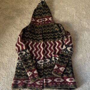 Abercrombie & Fitch Multicolor Knit Cardigan
